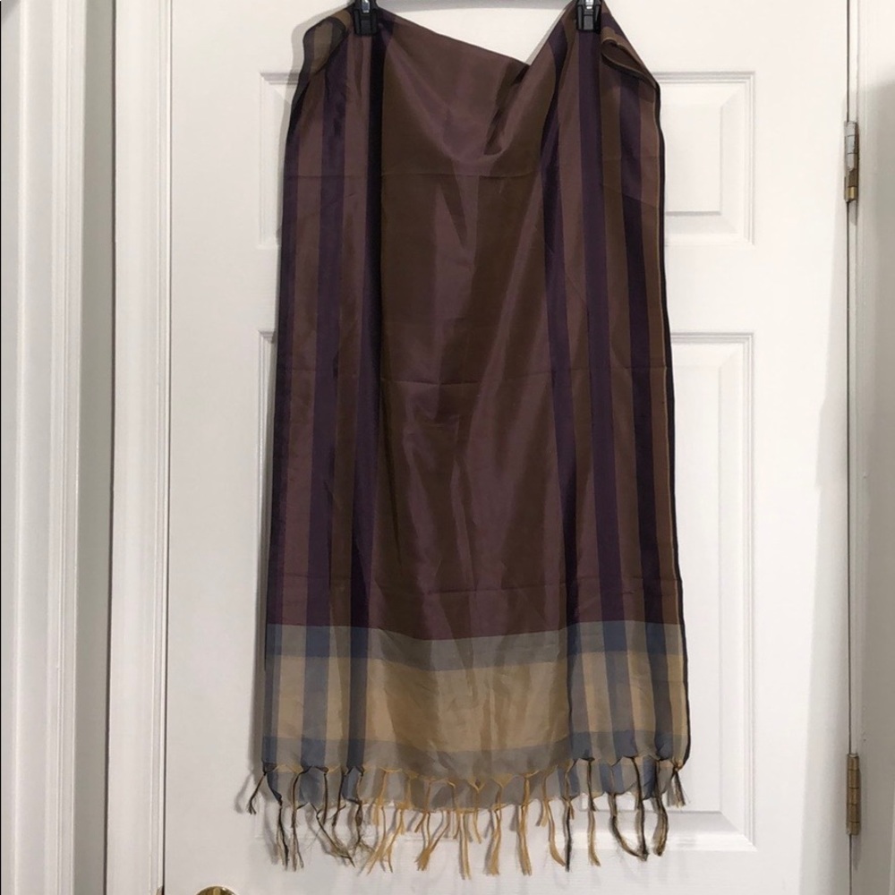 Multi-Color Silk Scarf